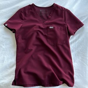 FIGS Catarina One Pocket - Burgundy